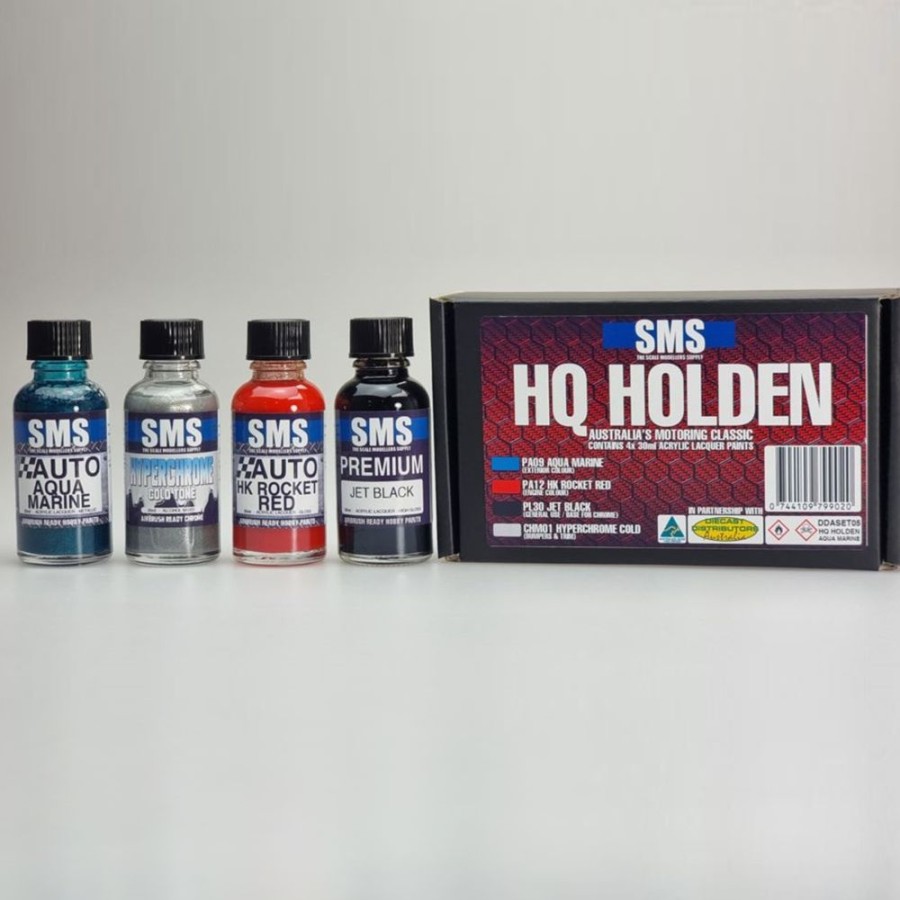 Hobbies SMS Paints | Hq Holden Colour Set#5 - Aqua Marine