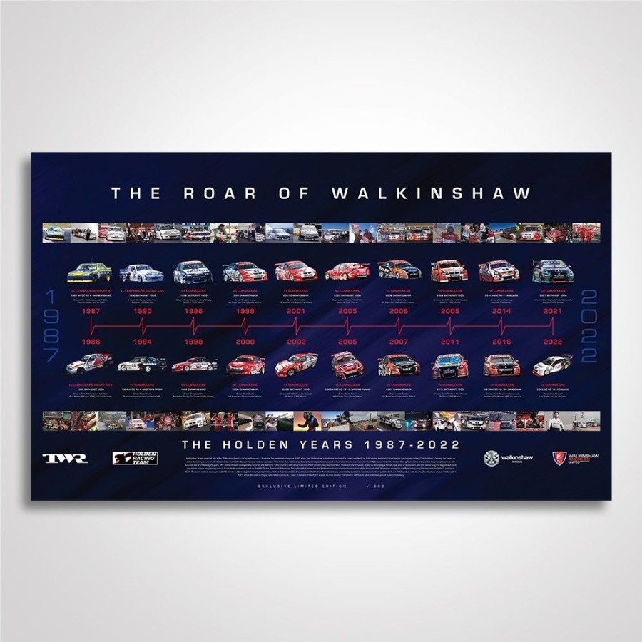 Limited Edition Prints Authentic Collectables | The Roar Of Walkinshaw The Holden Years: 1987-2022 Limited Edition Print - Authentic Collectables