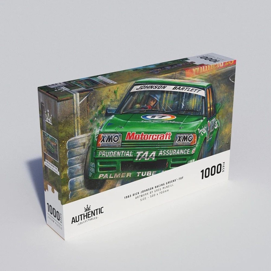 Hobbies Authentic Collectables | Authentic Collectables: 1983 Dick Johnson Racing Greens'-Tuf 1000 Piece Jigsaw Puzzle