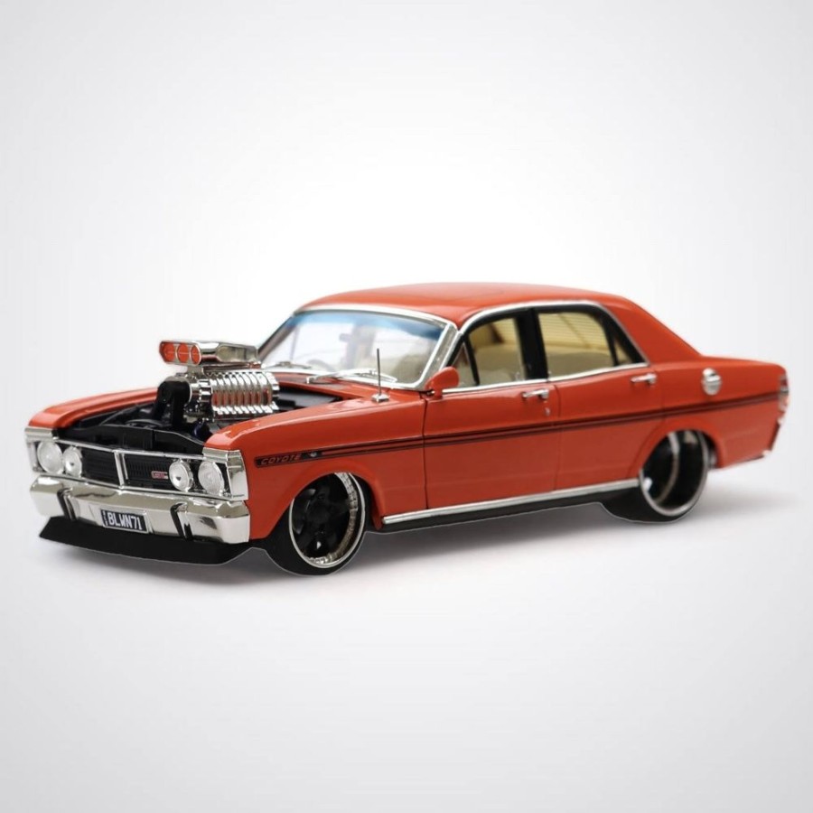 Model Cars DDA Collectibles | 1:24 Scale Supercharged 1971 Xy Falcon Custom Model Car By Dda Collectibles