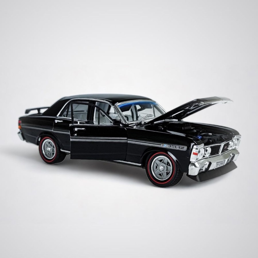 Model Cars DDA Collectibles | 1:24 Scale Black Ford Xy Falcon Gtho Phase Iii By Dda Collectibles