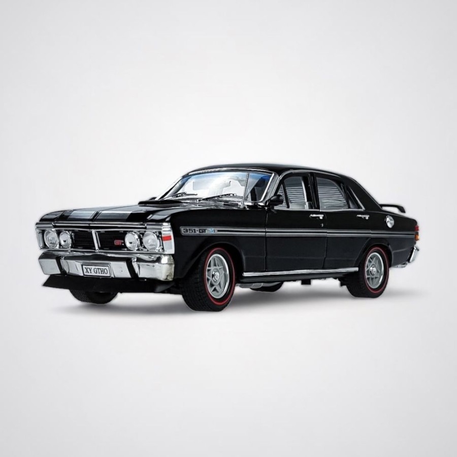 Model Cars DDA Collectibles | 1:24 Scale Black Ford Xy Falcon Gtho Phase Iii By Dda Collectibles