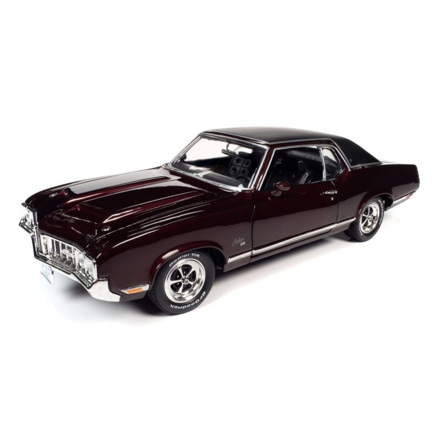 Model Cars American Muscle | 1:18 Scale Oldsmobile Cutlass Sx Class Of 1970 Auto World American Muscle