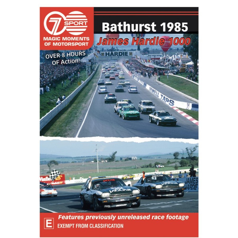 Entertainment Magic Moments of Motorsport | Bathurst 1985 James Hardie 1000 Full Race Double Dvd - Magic Moments Of Motorsport