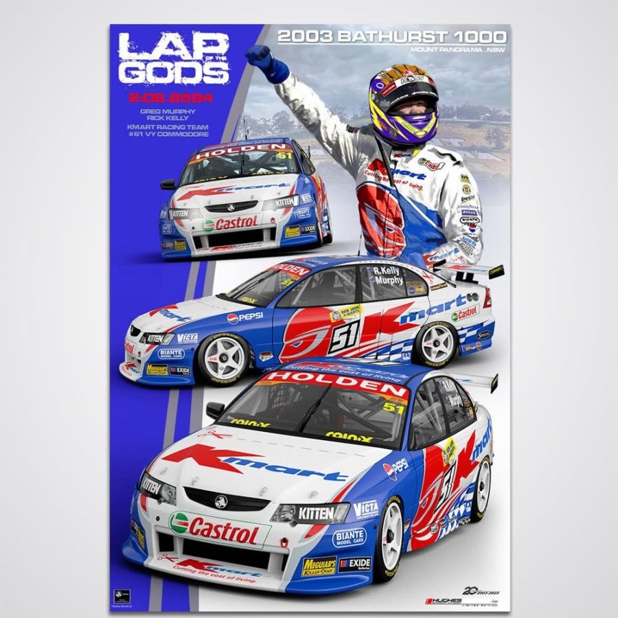 Limited Edition Prints Peter Hughes Motorsport | Lap Of The Gods 20Th Anniversary Collectors Print