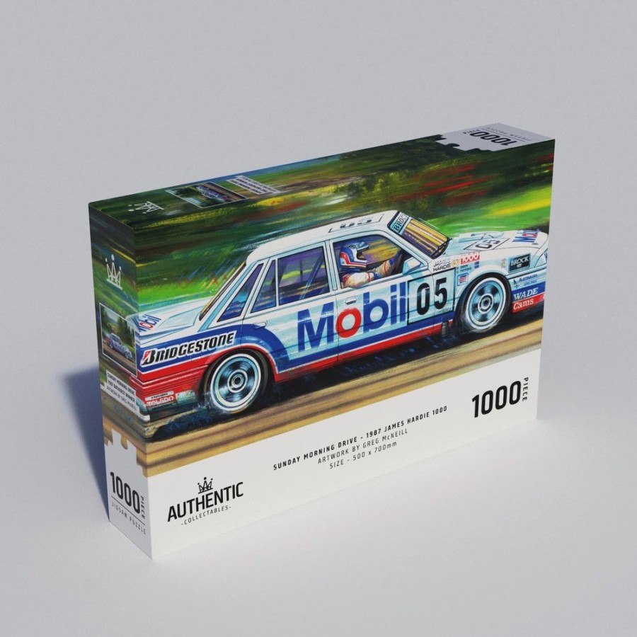 Hobbies Authentic Collectables | Authentic Collectables: Sunday Morning Drive Peter Brock Bathurst 1000 Piece Jigsaw Puzzle