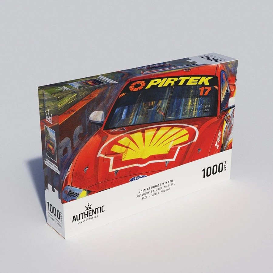 Hobbies Authentic Collectables | Authentic Collectables: 2019 Bathurst Winner Scott Mclaughlin Ford Mustang 1000 Piece Jigsaw Puzzle