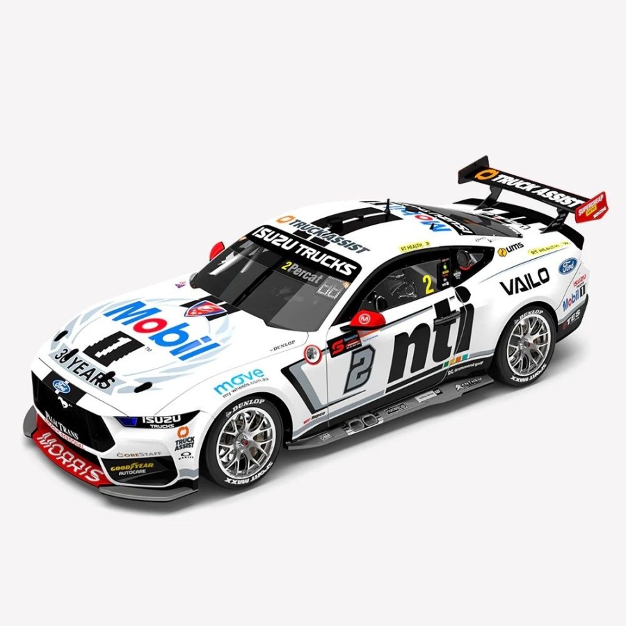 Model Cars Authentic Collectables | 1:18 Mobil 1 Nti Racing #2 Percat Ford Mustang Gt 2023 Supercars Championship Season