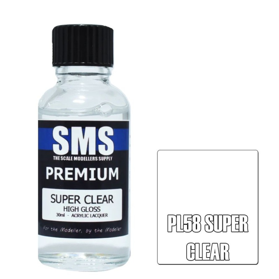 Hobbies SMS Paints | Pl58 Premium Super Clear (High Gloss) 30Ml - Sms Paints