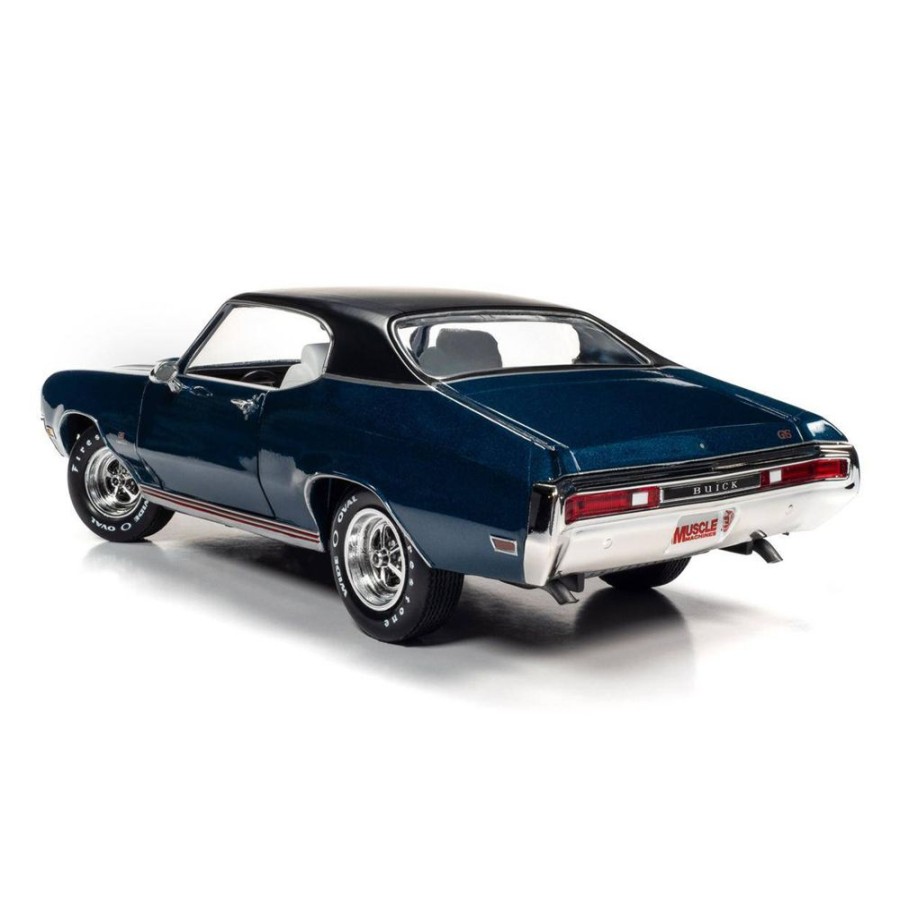 Model Cars American Muscle | 1:18 Scale 1970 Buick Gs 455 Stage 1 Diplomat Blue Auto World American Muscle