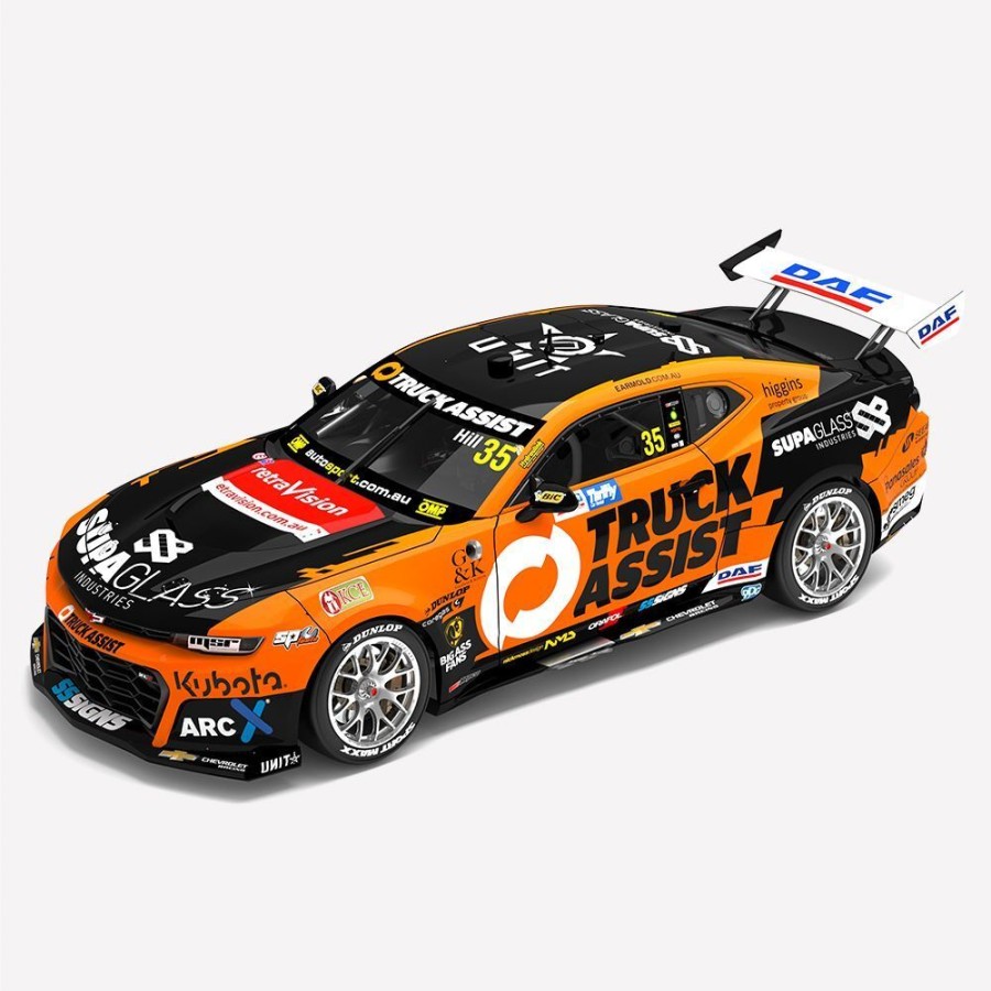 Model Cars Authentic Collectables | 1:18 Scale Truck Assist Racing #35 Hill Chevrolet Camaro Zl1 2023 Supercars Championship