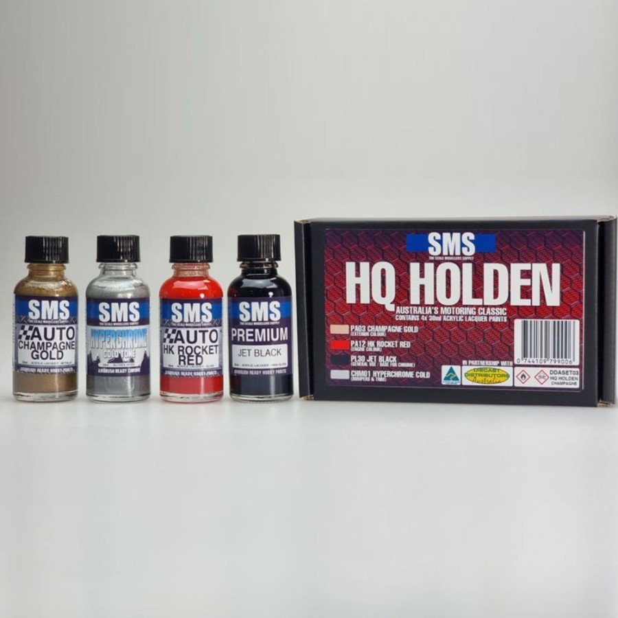 Hobbies SMS Paints | Hq Holden Colour Set#3 - Champagne Gold