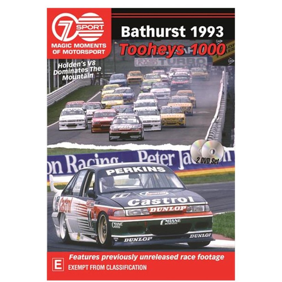 Entertainment Magic Moments of Motorsport | Bathurst 1993 Tooheys 1000 Full Race Double Dvd