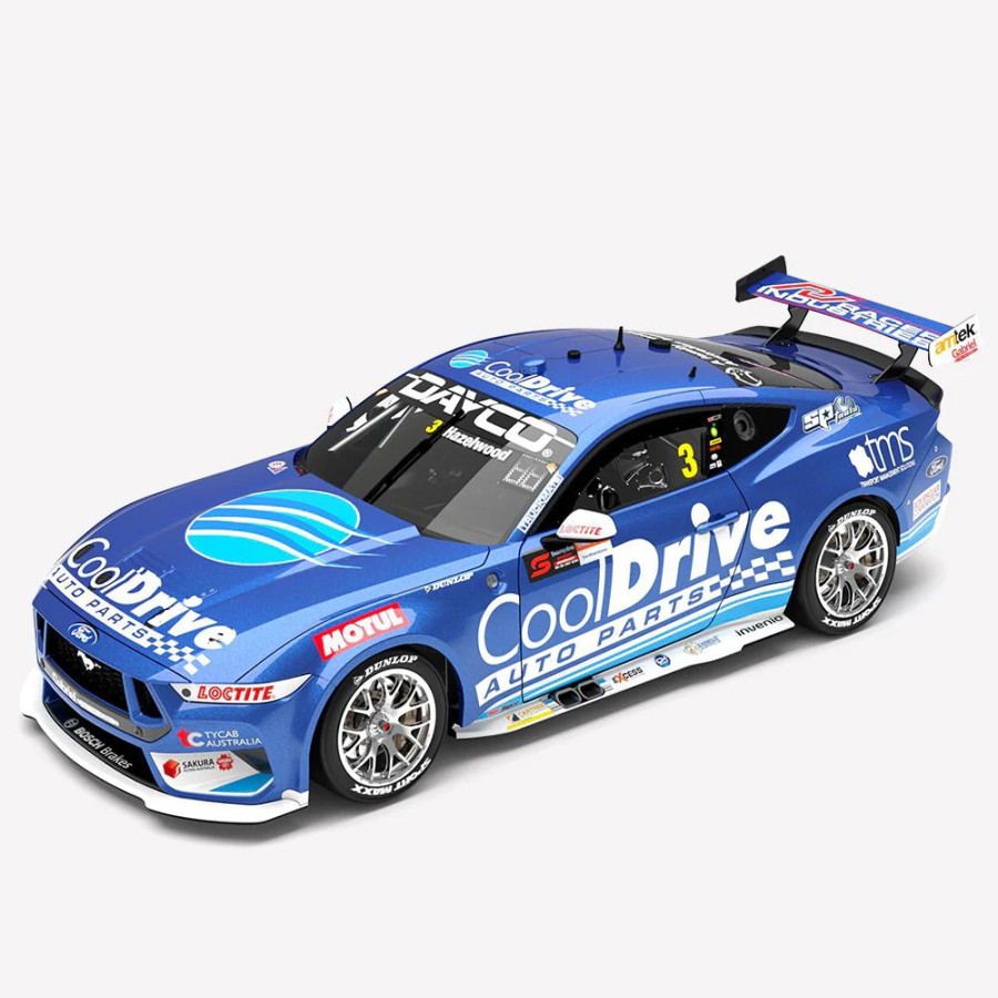 Model Cars Authentic Collectables | 1:18 Cooldrive Racing #3 Hazelwood Ford Mustang Gt 2023 Supercars Championship Season