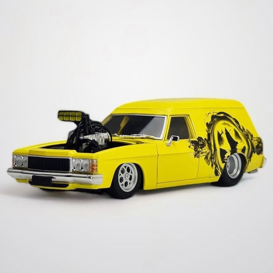 Model Cars DDA Collectibles | 1:24 Scale Blown Holden Reaper Hj Panel Van Lemon Ice Street Custom Dda Collectables