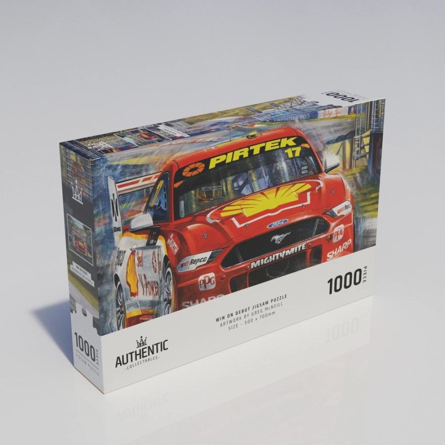 Hobbies Authentic Collectables | Win On Debut Ford Mustang Gt 1000 Piece Jigsaw Puzzle By Authentic Collectables