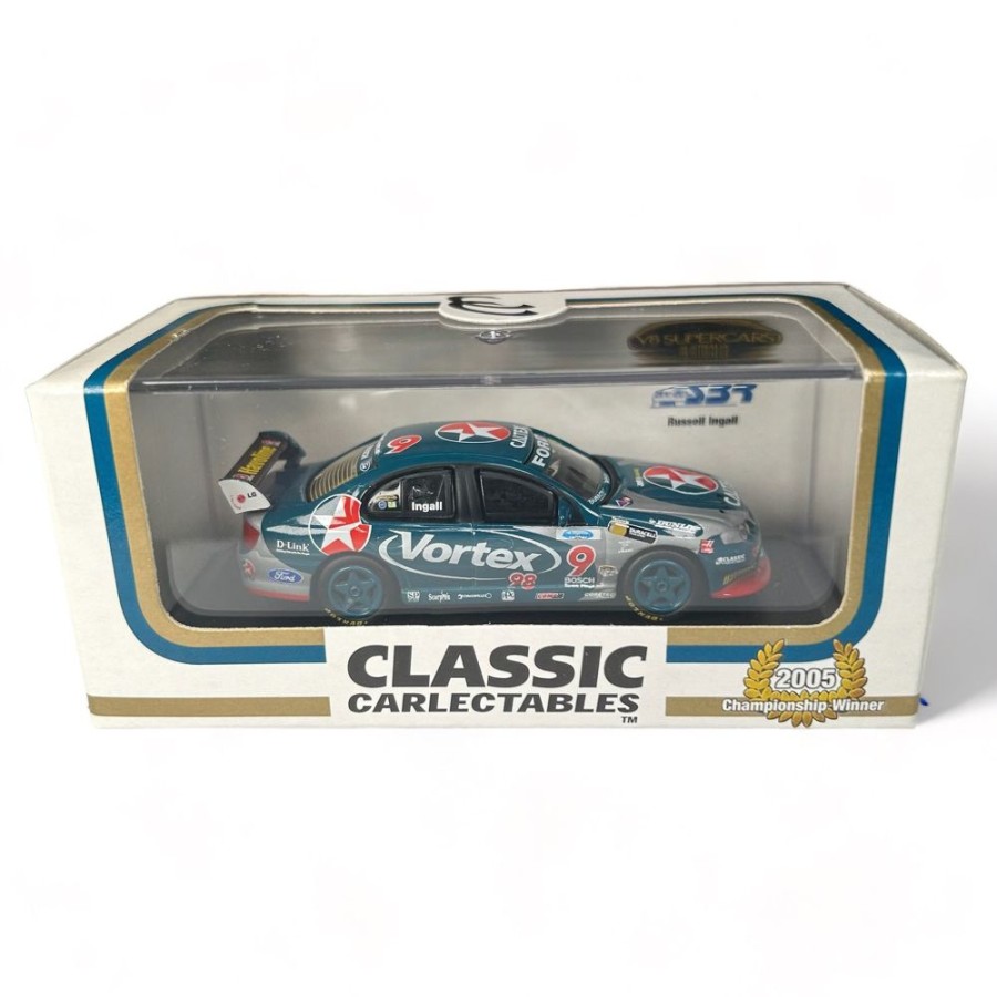 Model Cars Classic Carlectables | 1:64 Scale Ford Ba Falcon #9 Russell Ingall 2005 Championship Winner By Classic Carlectables