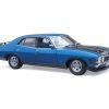 Model Cars Classic Carlectables | 1:18 Scale Cosmic Blue Ford Falcon Xa Gt Rpo83 Model Sedan By Classic Carlectables