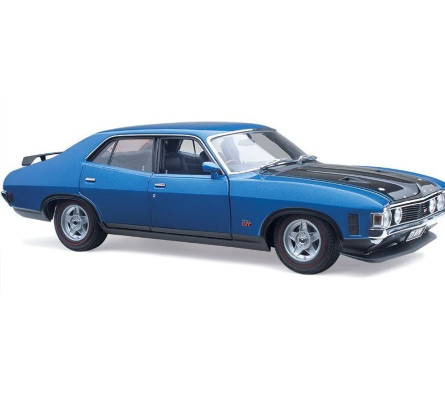 Model Cars Classic Carlectables | 1:18 Scale Cosmic Blue Ford Falcon Xa Gt Rpo83 Model Sedan By Classic Carlectables