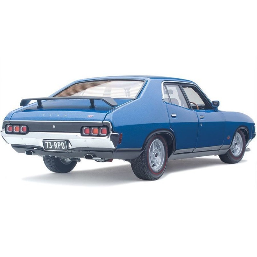 Model Cars Classic Carlectables | 1:18 Scale Cosmic Blue Ford Falcon Xa Gt Rpo83 Model Sedan By Classic Carlectables